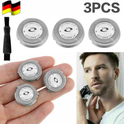 3x Ersatz Scherkopf Rasierklingen Für Philips HQ30 HQ40 HQ46 HQ55 HQ56 HQ6970