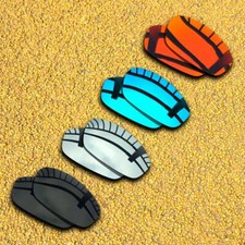 4Pairs Lens Replacement for-Costa Del Mar Fathom Polarized-Black Silver Blue Red