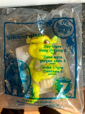 Shrek The Third Happy Meal Toy 7 Boy Ogre Package Sealed Mcdonald S Unopened Ebay