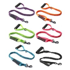 Hands Free Bungee Leash 6.5ft Dog Lead for Running, Hiking & Jogging Loops