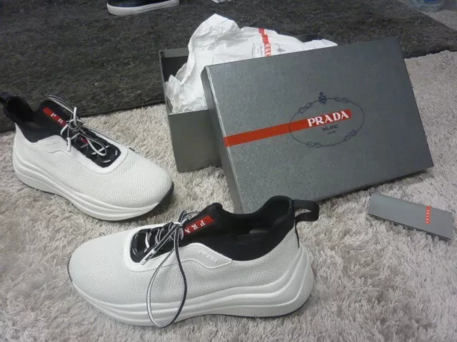 Prada hotsell mesh trainers