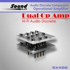 Audio Discrete Dual Op Amp HiFi Operational Amplifiers OP-AMP replace NE5532