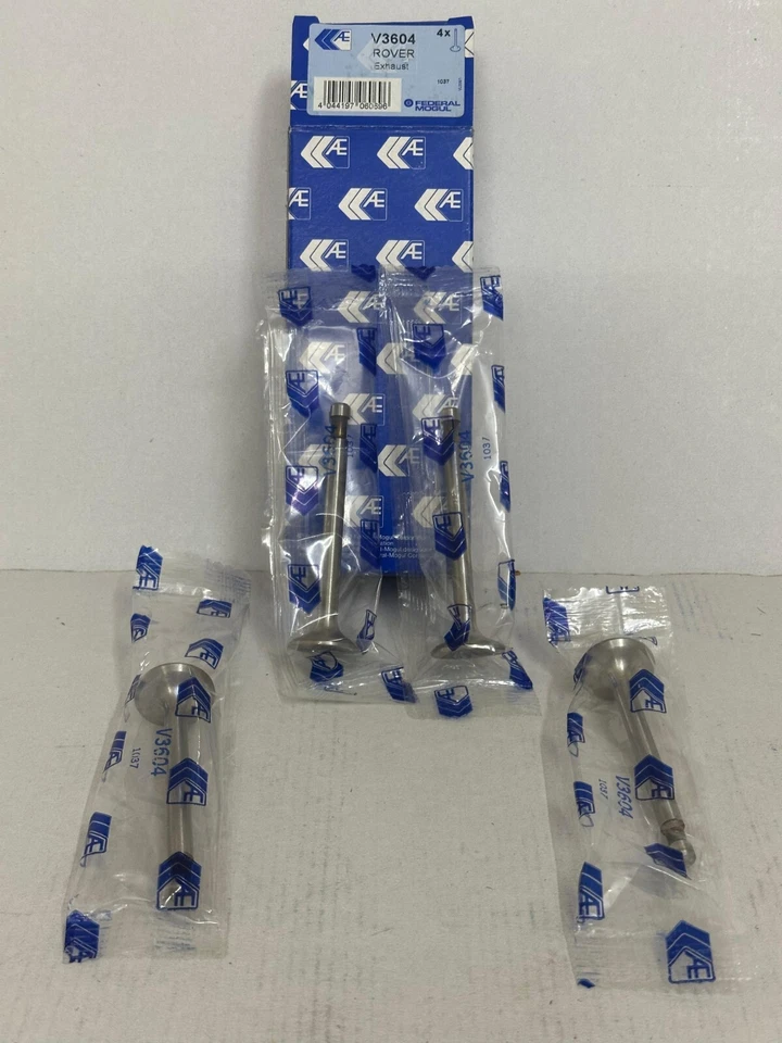 12 piezas X VÁLVULA DE ESCAPE V3604 AE SE ADAPTA A ROVER AUSTIN SEVEN COOPER MORRIS MINOR 1000 Foto 2 de 2