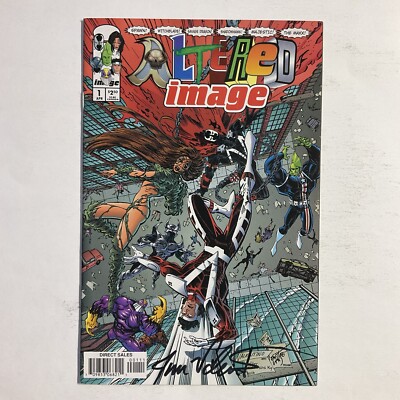 Altered Image 1 1998 Signed by Jim Valentino Image NM near mint 