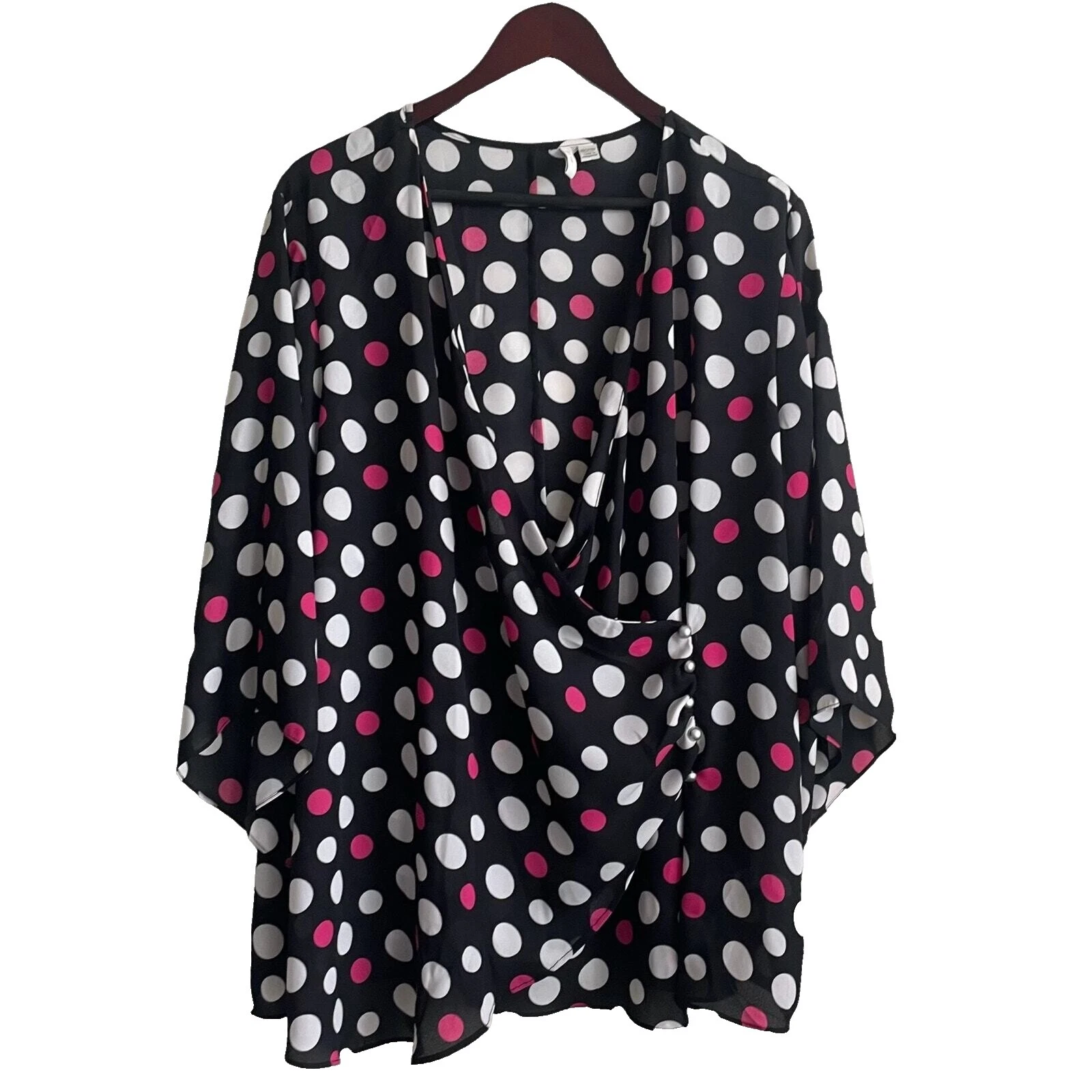 Топы в горошек блузка для женщин Cato полиэстер