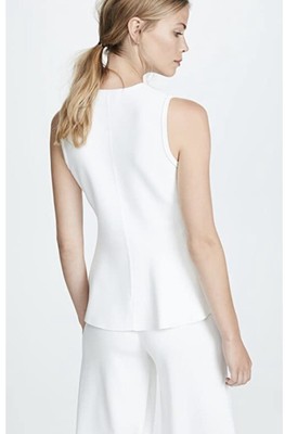 theory classic peplum top
