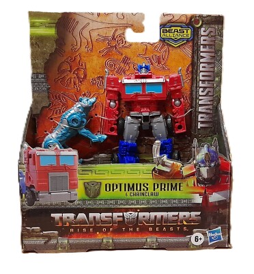 Transformers Optimus Prime Chainclaw Actionfiguren Beast Alliance Hasbro F4612