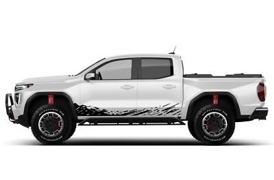 Side Decal Sticker for GMC Canyon kit Lower Door mud splash Sport Graphic Design