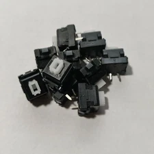 Alps Clone Switch White Stem Clicky (10 Pk) FROM USA