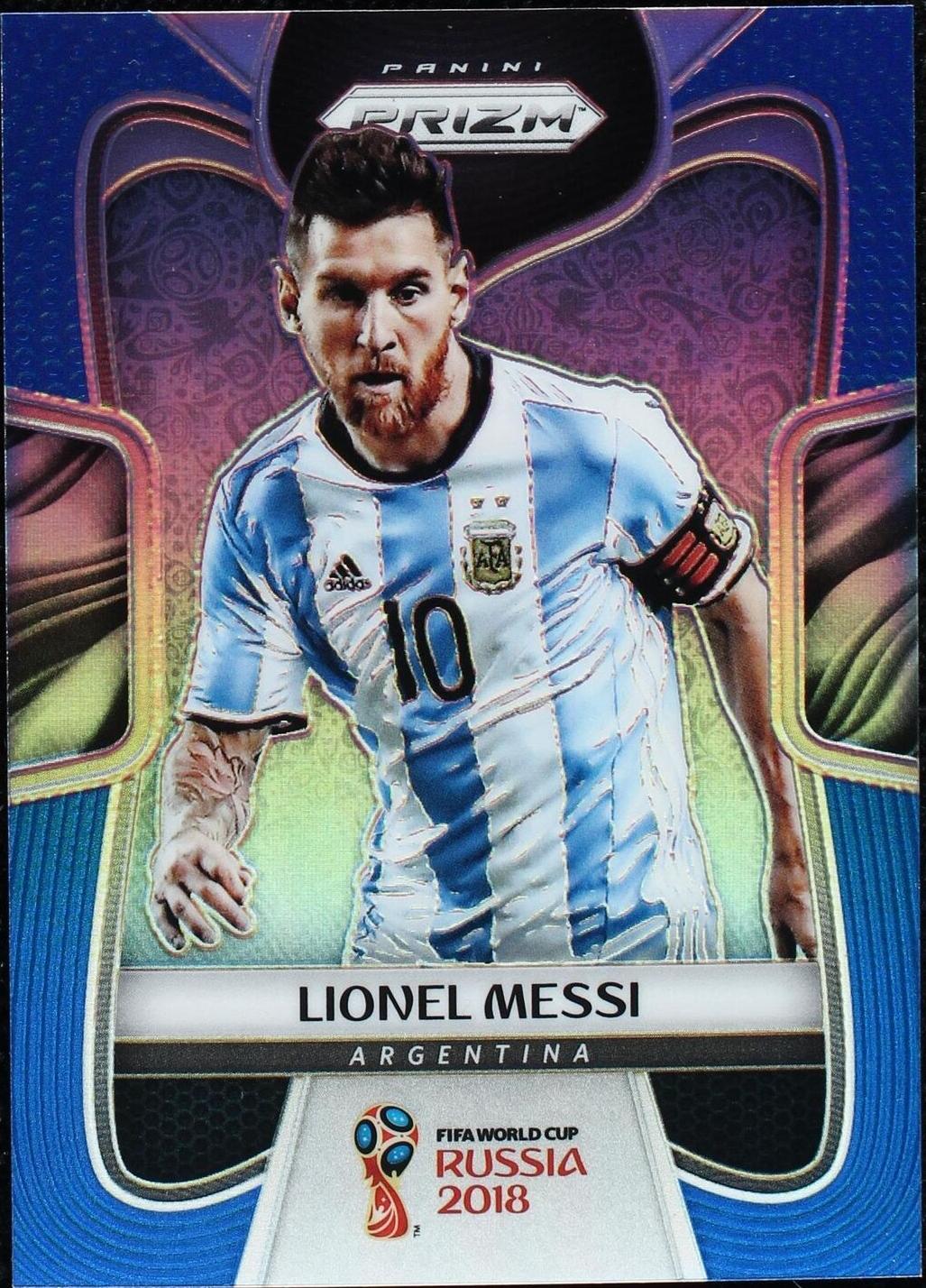 リオネル メッシ 2018 World Cup Lionel Messi Prizm Silver Refractor