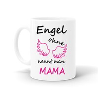 Mama Engel Tasse Muttertag Geschenk Fototasse Bedruckte Lustig Keramik Kaffee