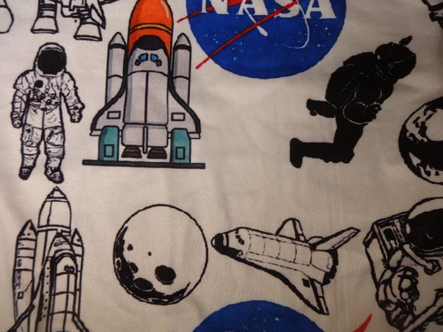 Kids Size 6XL NASA Themed T-Shirt/ Pajama Top Short Sleeve - Picture 2 of 6