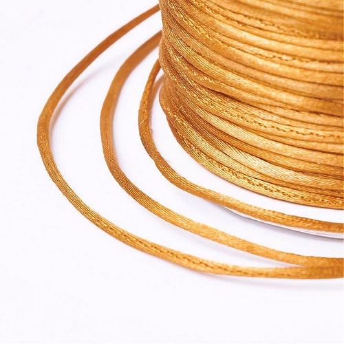 1-3-5-10m Chinese Macrame Knot Making Nylon Cord Thread Soft Satin Round 1mm dia - Picture 19 of 39