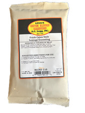 AC Legg's Cajun Sausage Seasoning Blend 110 - Authentic Spicy Cajun Flavor