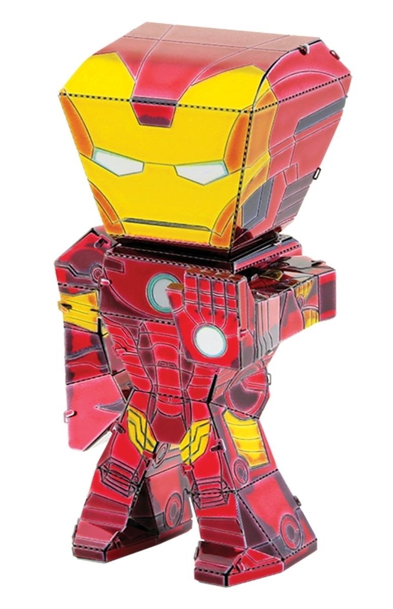 Set of 3 Fascinations Metal Earth Marvel (IRON MAN, MARK IV, HELMET) Model Kits