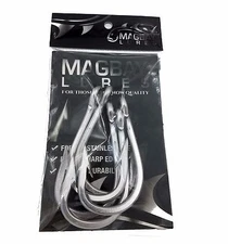 5 Pack Stainless Steel 10/0 Fishing Hooks Big Game Tuna Swordfish Saltwater