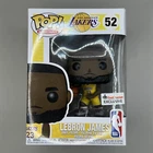 Funko POP #52 LeBron James 23 NBA LA Lakers Yellow Jersey Foot Locker Exclusive