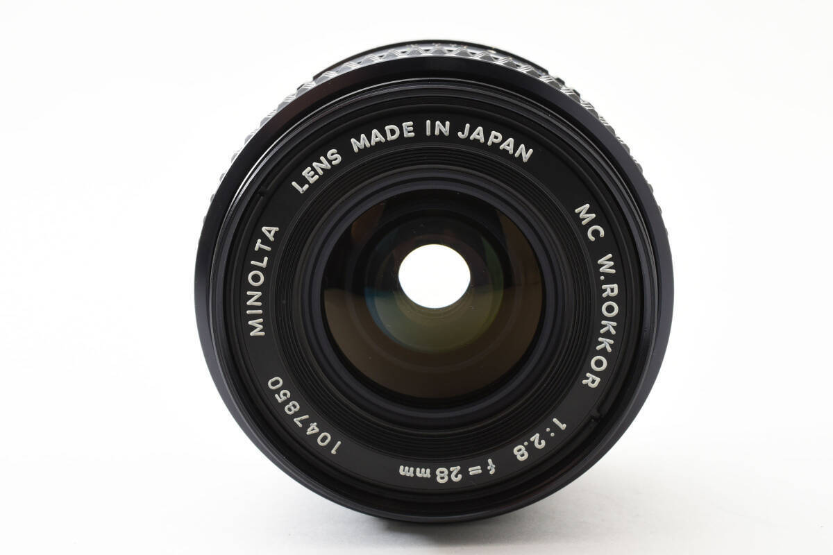 Minolta Mc W.Rokkor 28Mm F2.8Lens Operation Confirmed 6854 Minolta Mc W.Rokkor 28Mm F2.8Lens Operation Confirmed 6854