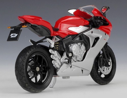 Welly 1:18 MV Agusta F3 800 Motorcycle Bike Model New in Box - Picture 4 of 5