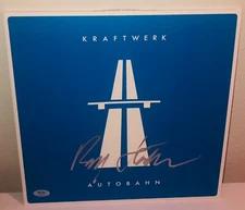 Ralf Hutter Kraftwerk Autobahn Signed Vinyl Record Album LP PSA RARE B