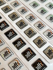 3Dfx Interactive Voodoo 2000 3000 4500 5500 Computer Case Badge Sticker DOME 1x1