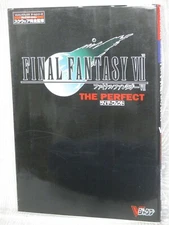 FINAL FANTASY VII 7 The Perfect Guide w/Poster Play Station Book 1997 VJ96*