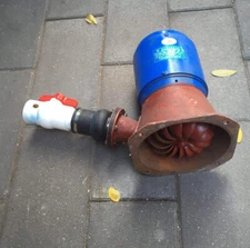 1KW 220V Hydro Water Generator Hydroelectric Oblique Strike-Water Wheel Turbine