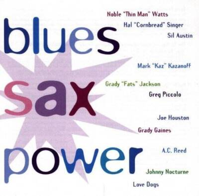 Blues Sax Power - Audio CD By Various Artists - VERY GOOD