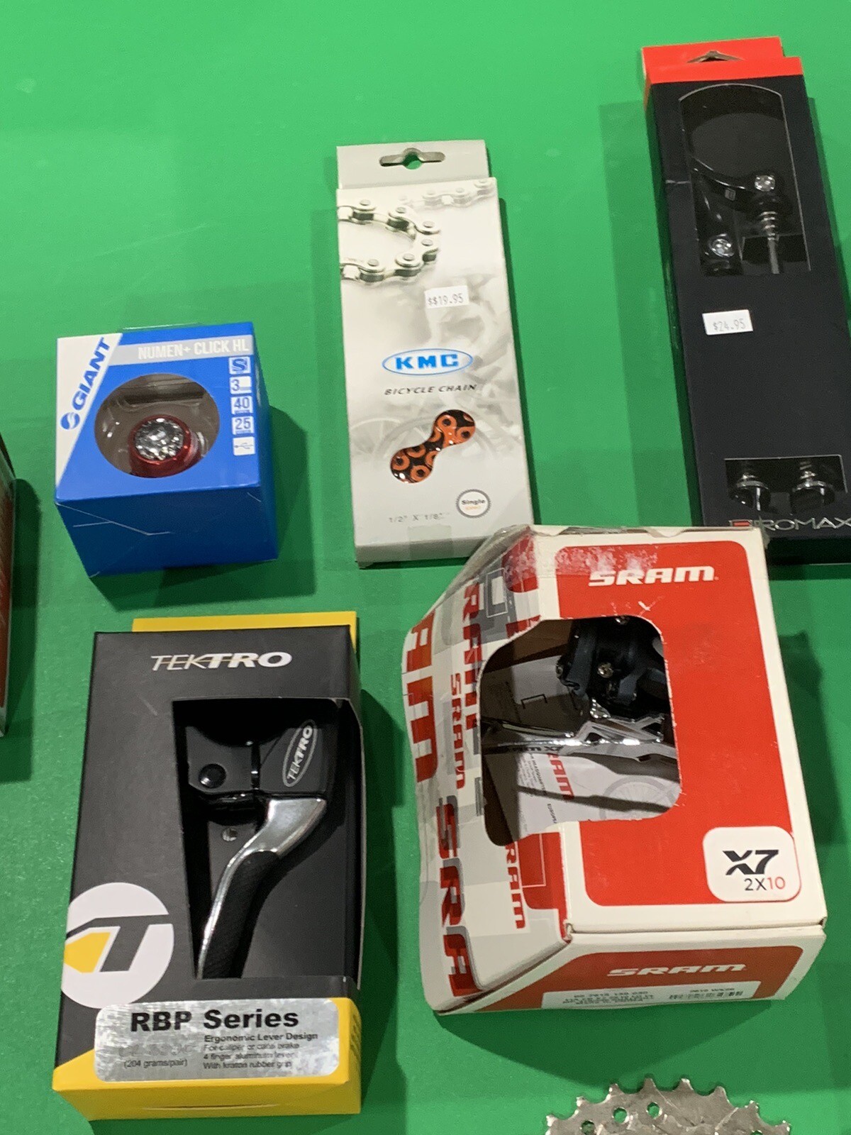 Large NEW Bicycle Parts And Accessories Lot 66 eBay