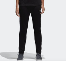 Adidas Women originals Cuffed Track long pants black CE5607 SIZE XL NWT