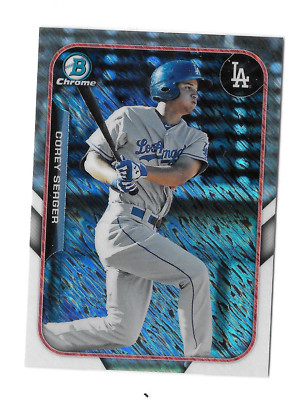 2015 Bowman The Farm's Finest Mini #FFM-CSE Corey Seager Dodgers