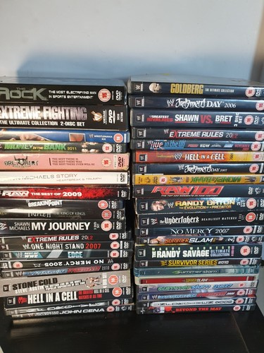 WWE World Wrestling - Create Your Own DVD Bundle Buy 3 Get 1 Free Offer!