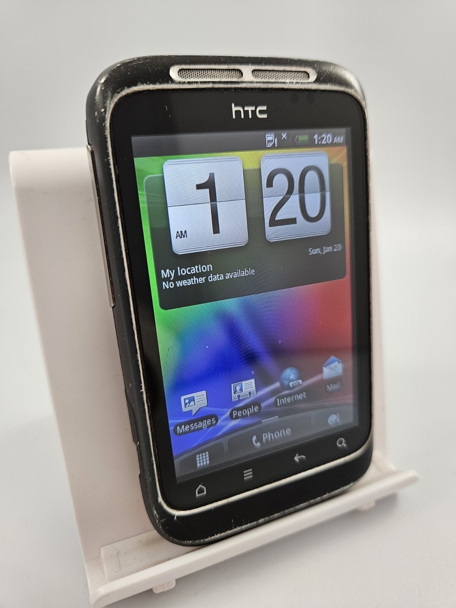 HTC Wildfire S Black Unlocked 512MB 3.2
