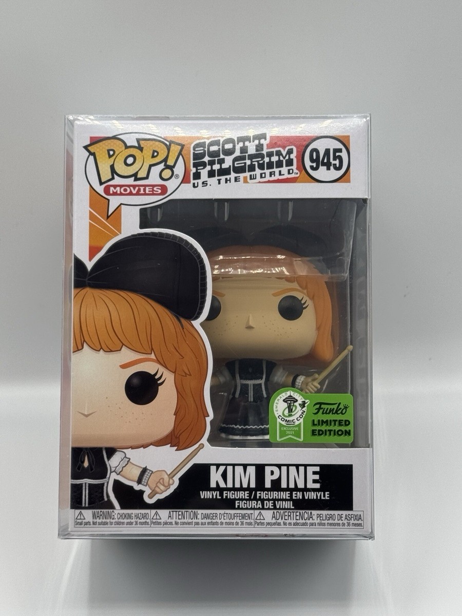 Funko Pop! Kim Pine ECCC Sticker Scott Pilgrim #945 Emerald City