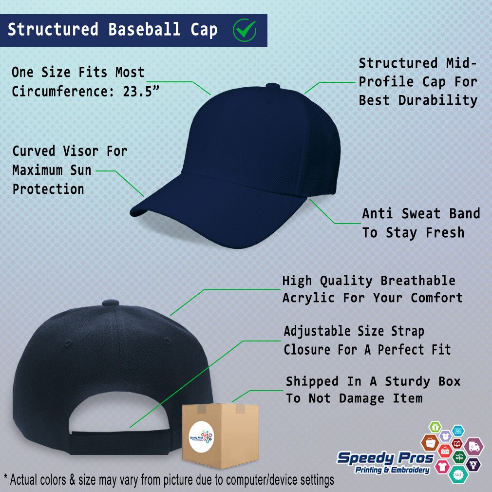 custom embroidered baseball caps for men personalized hats acrylic strap adjust