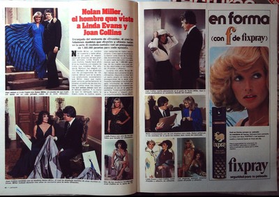 CLIPPINGS dynastia linda evans joan collins nolan miller