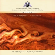 CD Vernon Handley - Holst The Planets Suite & St. Paul's Suite RPO