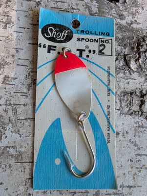 SHOFF  F.S.T. #2 TROLLING SPOON FISHING