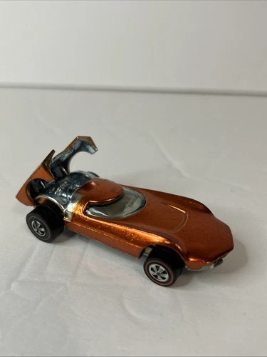HOT WHEELS RED LINE TURBOFIRE ORANGE w WHITE INT CLEAN CONDITION