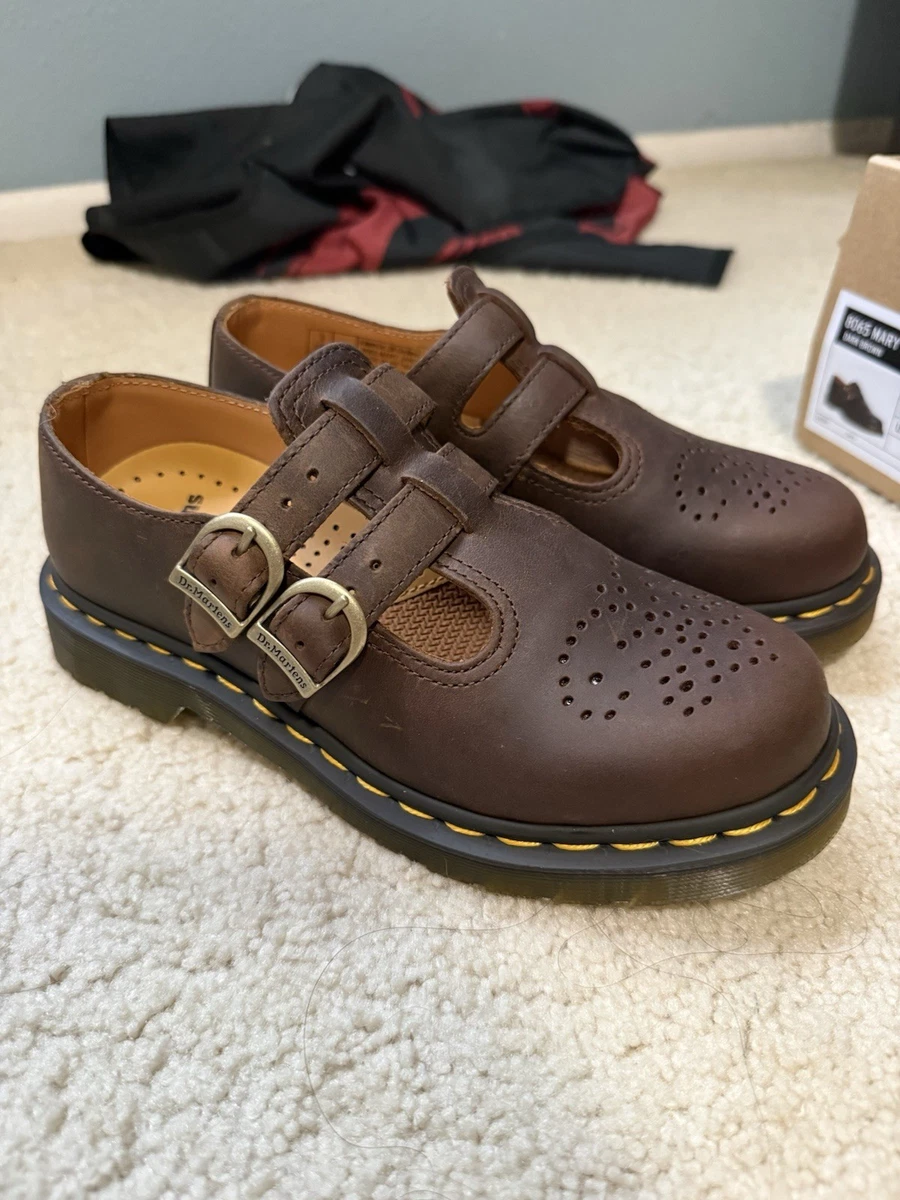 Dr. Martens Mary Jane Brown Comfort Shoes for Women for sale - eBay