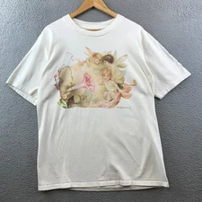 Vintage Gildan Heavyweight The Gifted Line Angel Graphic T Shirt L