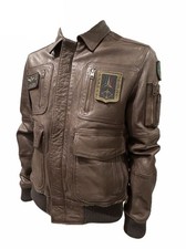 Aeronautica Militare Giubbino Pilota PN0846 pelle, giacca giubbotto, Leder Jacke