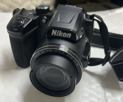 Nikon COOLPIX B500 Digital Camera Black 16MP 40x Optical Zoom PARTS Bad LCD