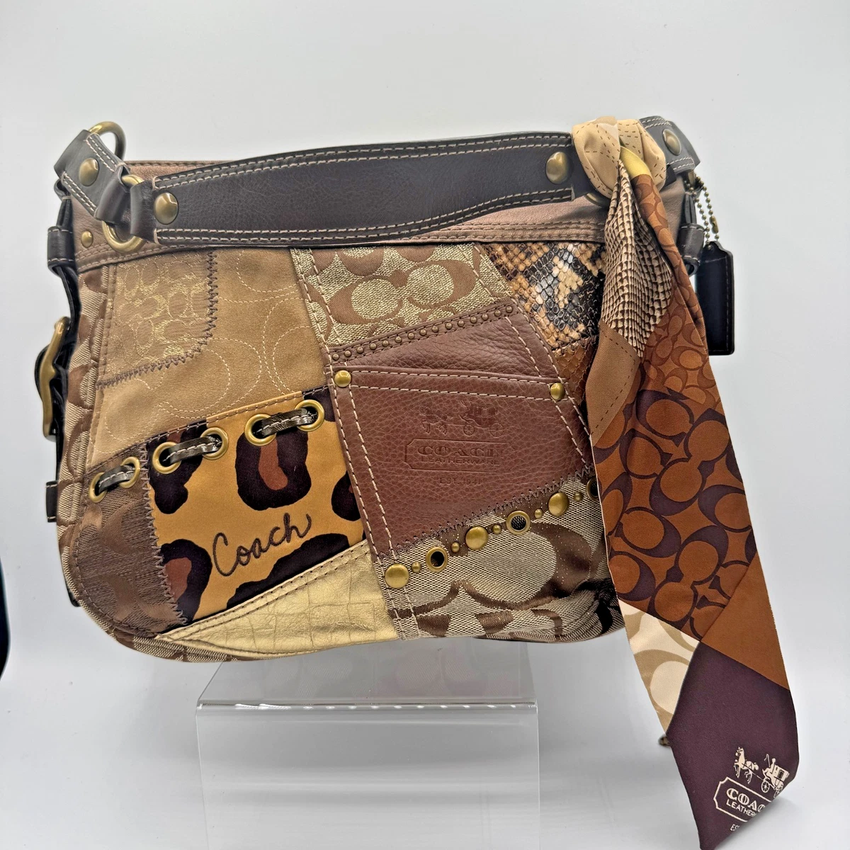 Coach Gold Patent Bags & Handbags for Women for sale | eBay