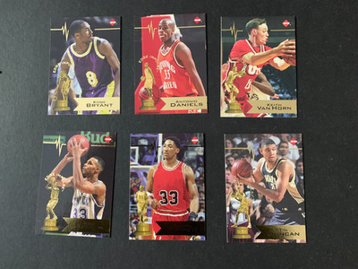 1997 NBA Collector s Edge Impulse 6 Card Complete Promo Set Kobe Duncan