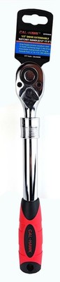 Heavy Duty 1/2'' Extendable Socket Ratchet Handle w/ Cushion Grip
