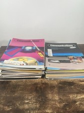 Lot Of 50 IEEE Communication Magazine Vintage Computer Electronics 1980s