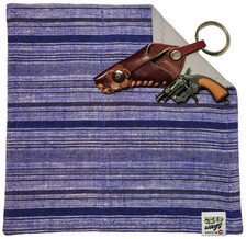 50 WAYS POCKET POCKET HANK Everyday Carry EDC Handkerchief Gear Blurple Stripes