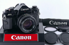 New Seal   Near MINT Canon A-1 SLR 35mm Film Camera New FD 50mm F1.4 From Japan