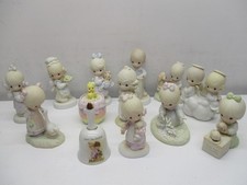 Vtg Lot Of 13 Assorted Precious Moments/Enesco / Johnathan  David Figurines